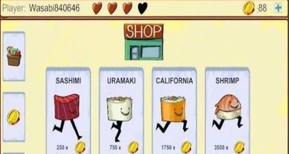 Running Sushi(奔跑的寿司)