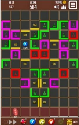 Balls Chain(滑动砖破碎球)  v1.21图3