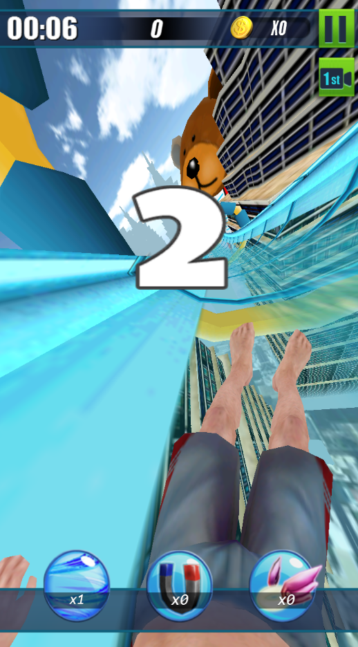 Water Adventure Slide Rush(水上冒险滑动冲刺)  v1.1.0图2