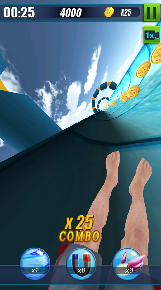 Water Adventure Slide Rush(水上冒险滑动冲刺)