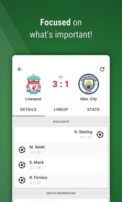 GoalAlert Football Live Scores Fixtures Results足球比分直播结果手机  v5.3.3.1图3