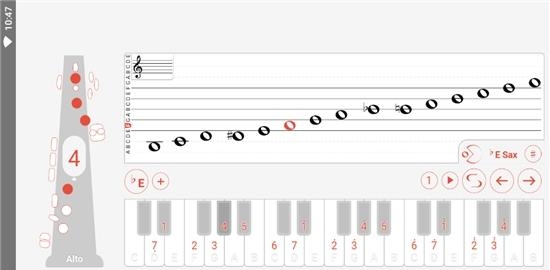 萨克斯指法大师  v1.0图2