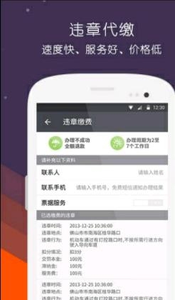 掌车宝查违章