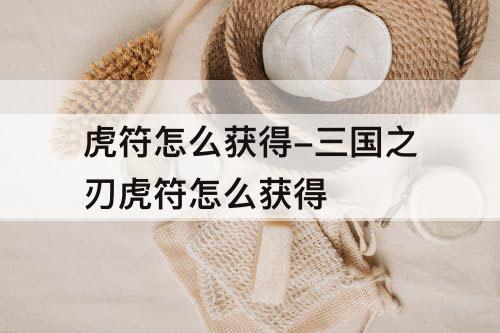 虎符怎么获得-三国之刃虎符怎么获得