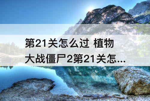 第21关怎么过 植物大战僵尸2第21关怎么过