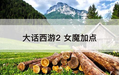 大话西游2 女魔加点