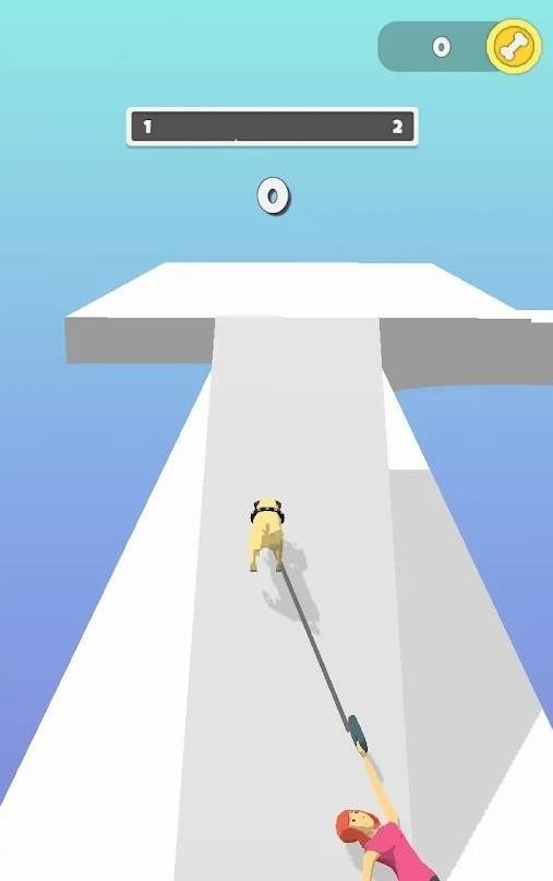 狗狗拖人冲刺  v1.0图1