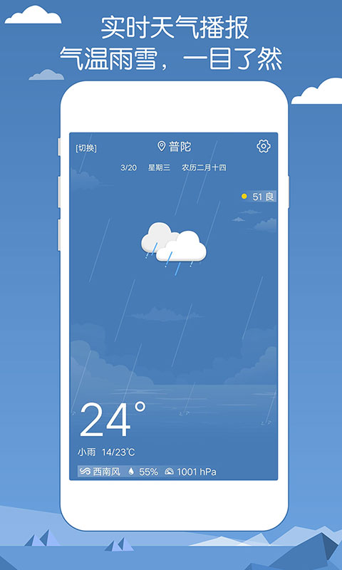 专业天气预报  v2.90图1