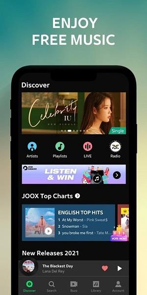 joox music泰国版  v6.9.0图1