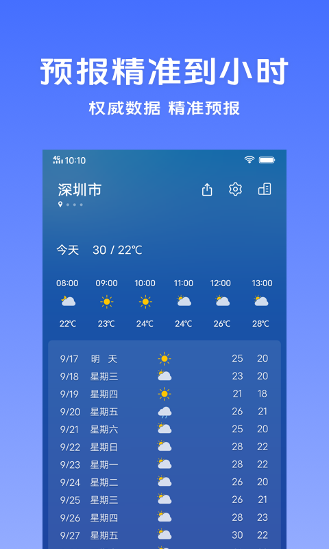 vivo天气  v7.2.2.00图1