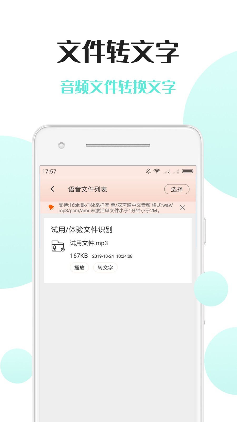 音频转文字  v1.0.5图1