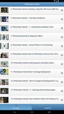 手机PS视频教程全集(Photoshop Tutorial Video)  v1.0图1