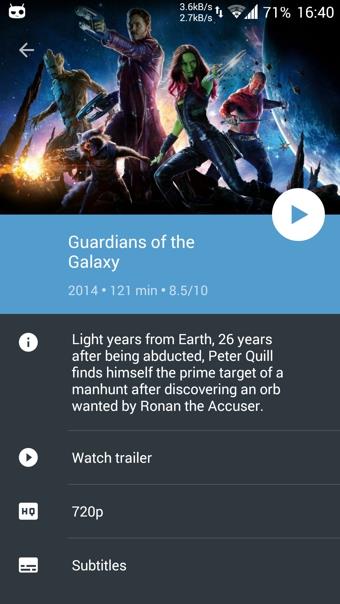 popcorn time(播放器)  v1.0.1图3