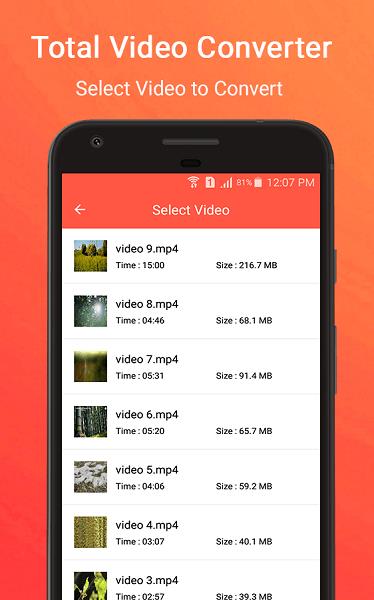 total video converter手机版  v1图2