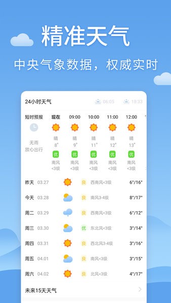 清新天气预报  v1.0图2