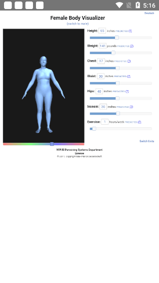 BodyVisualizer身材模拟器  v3.3.5图2