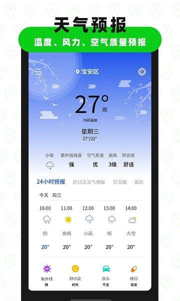 高度海拔gps指南针  v2.3图2