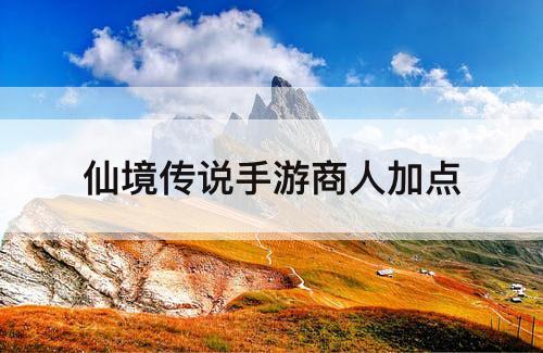 仙境传说手游商人加点