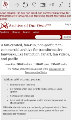 ao3中文版官方乐游网  v7.55图1